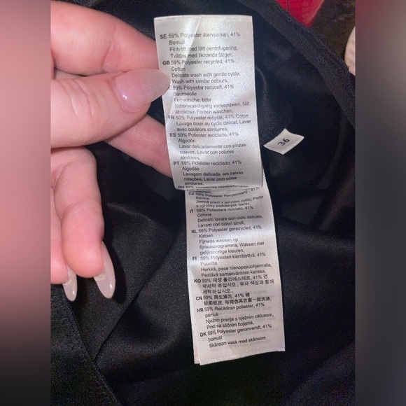 New! By Malene Birger Wick Midi Satin Skirt 🖤 size 6 NWOT! - Picture 15 of 16